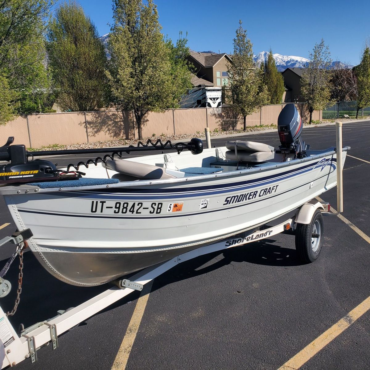 Smokercraft fishing boat