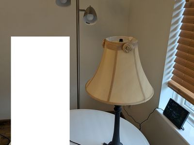 Lamp with Shade & Pole Lamp $15 each