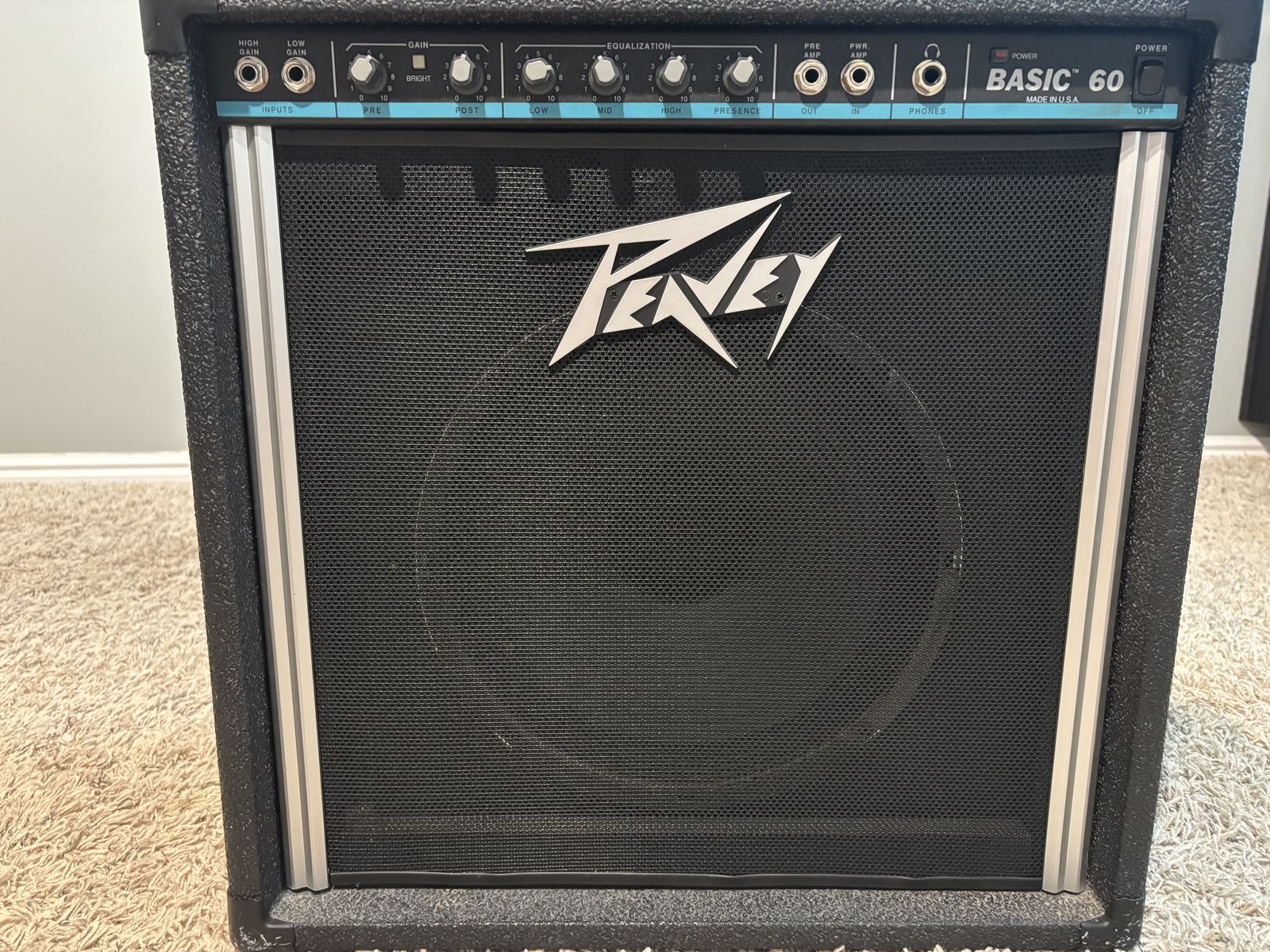 circa 1995 Peavy Basic-60 bass amp
