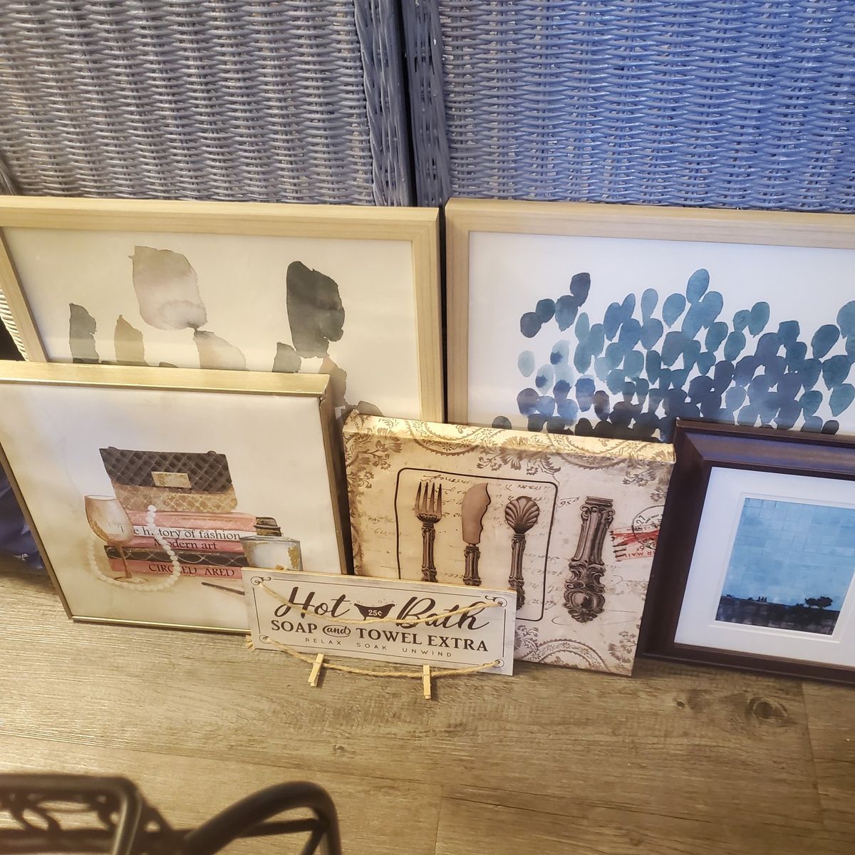 Bundle of 6 Art Pcs All for 16.00 OBO