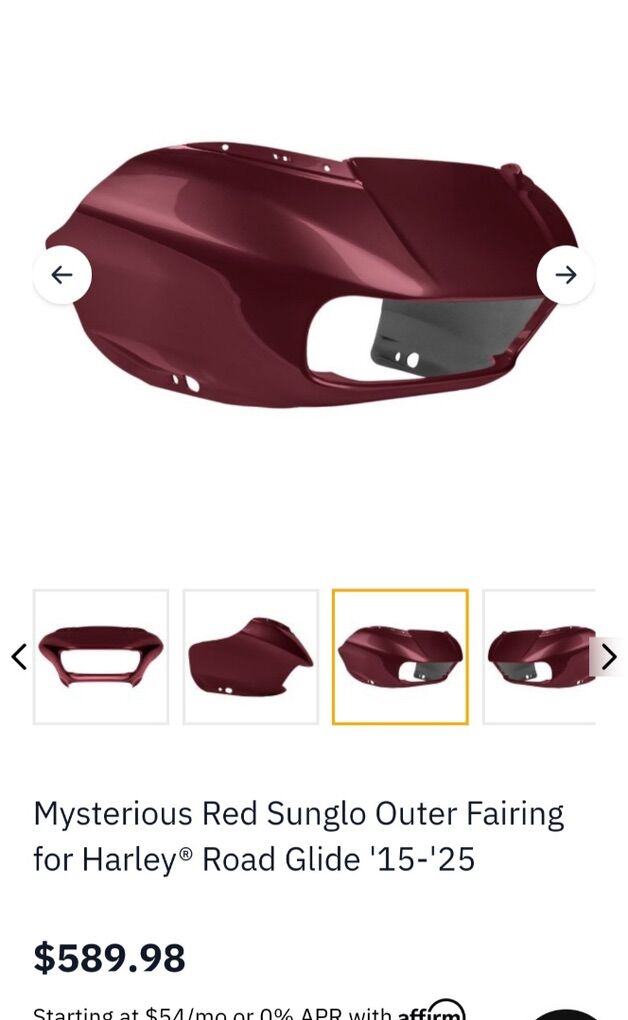 Harley Davidson Fairing