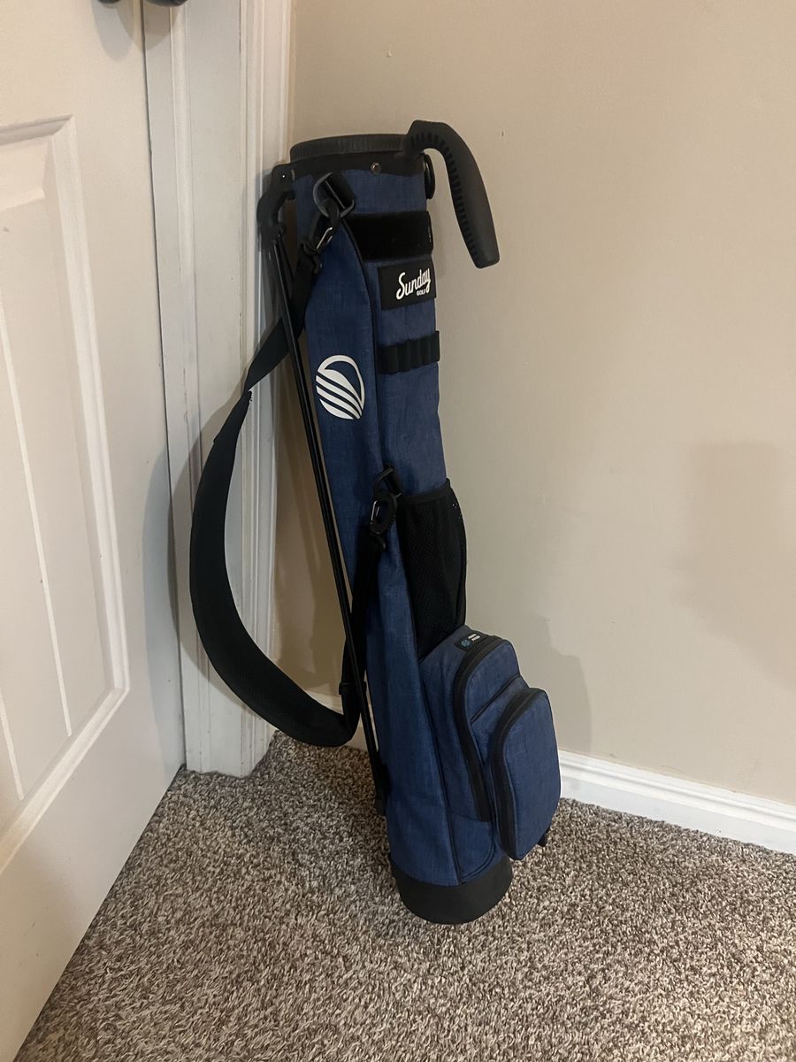 Brand New! Cobalt Blue ‘Sunday Golf’ Loma Par 3 Bag