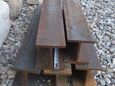 5 Steel I Beams