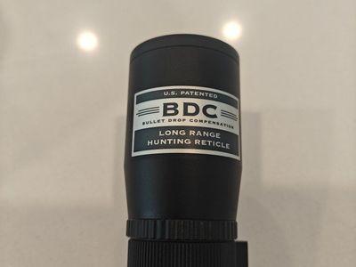 Nikon Buckmasters II Rifle Scope 1" Tube 3-9x40mm BDC Reticle Matte Black
