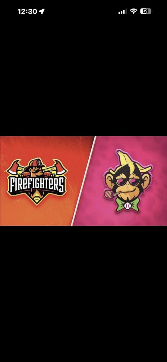 Savannah Bananas vs Firefighters Baseball Game Tickets