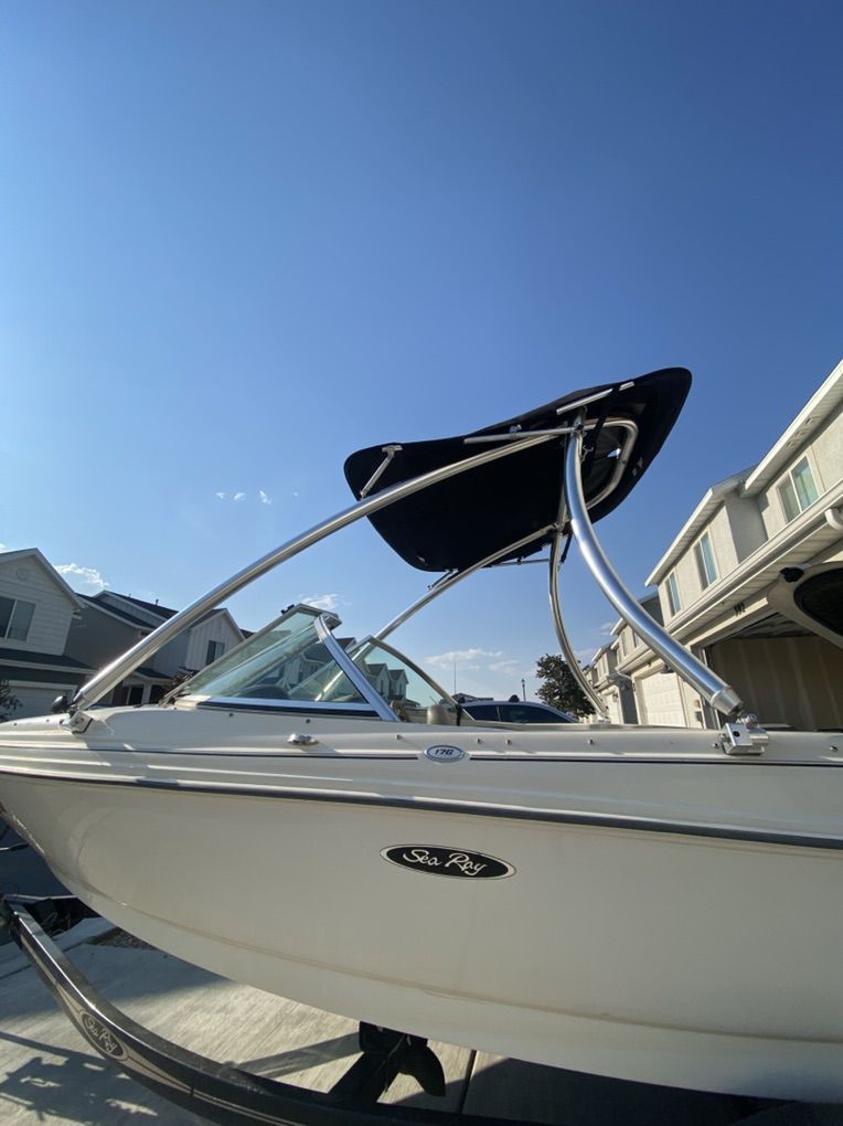 Monster Tower MT1 Wakeboard Tower with Bimini