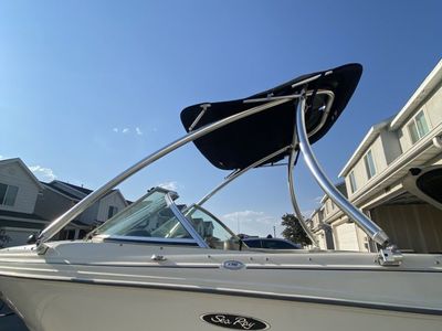 Monster Tower MT1 Wakeboard Tower with Bimini
