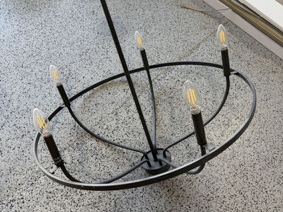 New black chandelier