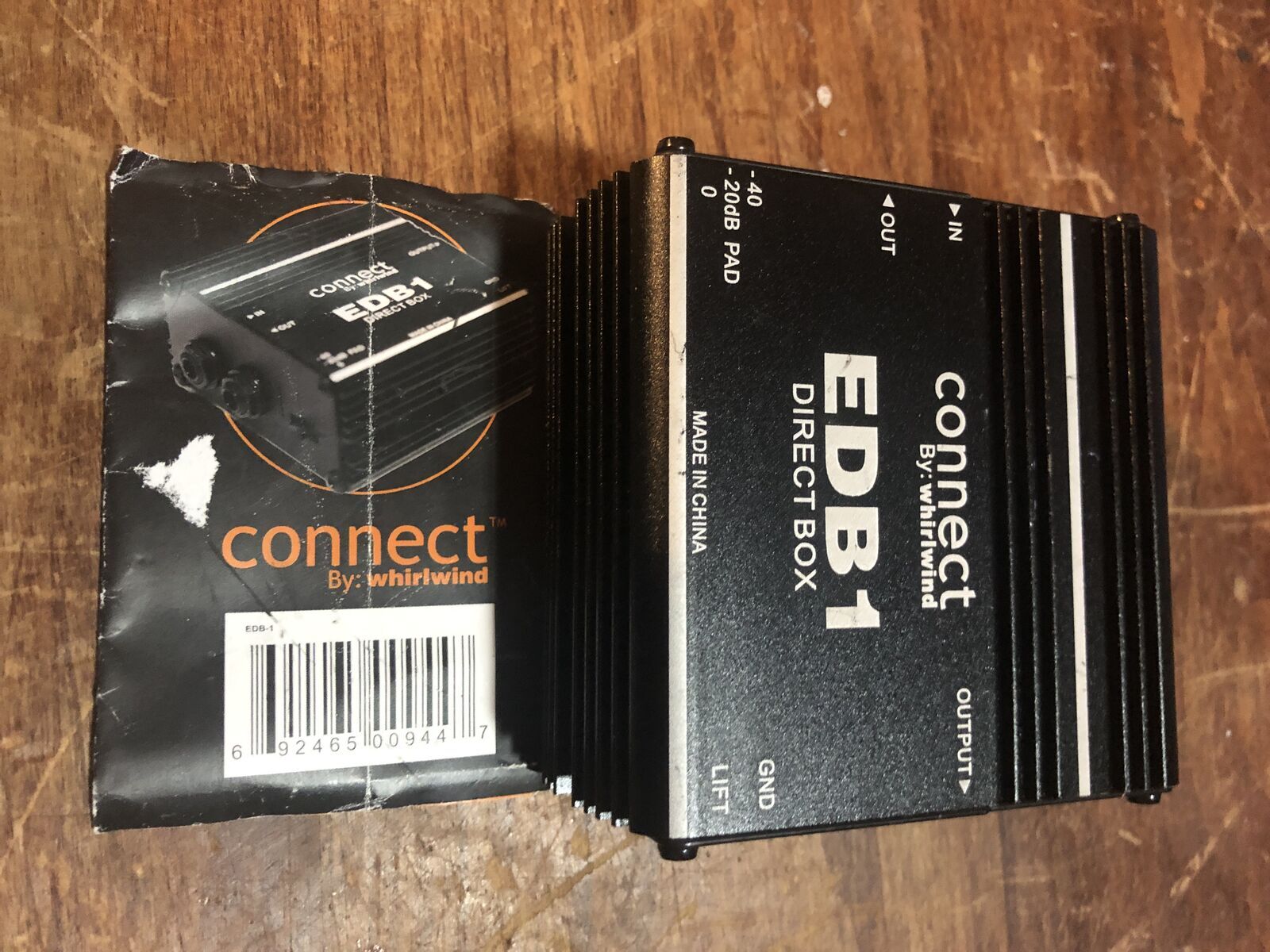 Whirlwind Edb1 Direct Box (Connect by Whirlwind)