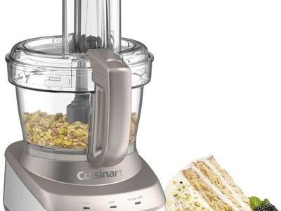 Cuisinart Core Custom 13 cup food processor 4.5 cup small bowl, mix low high pulse control adjustable slicing disc reversible