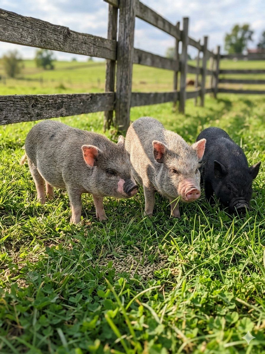 SALE Micro mini Juliana pigs