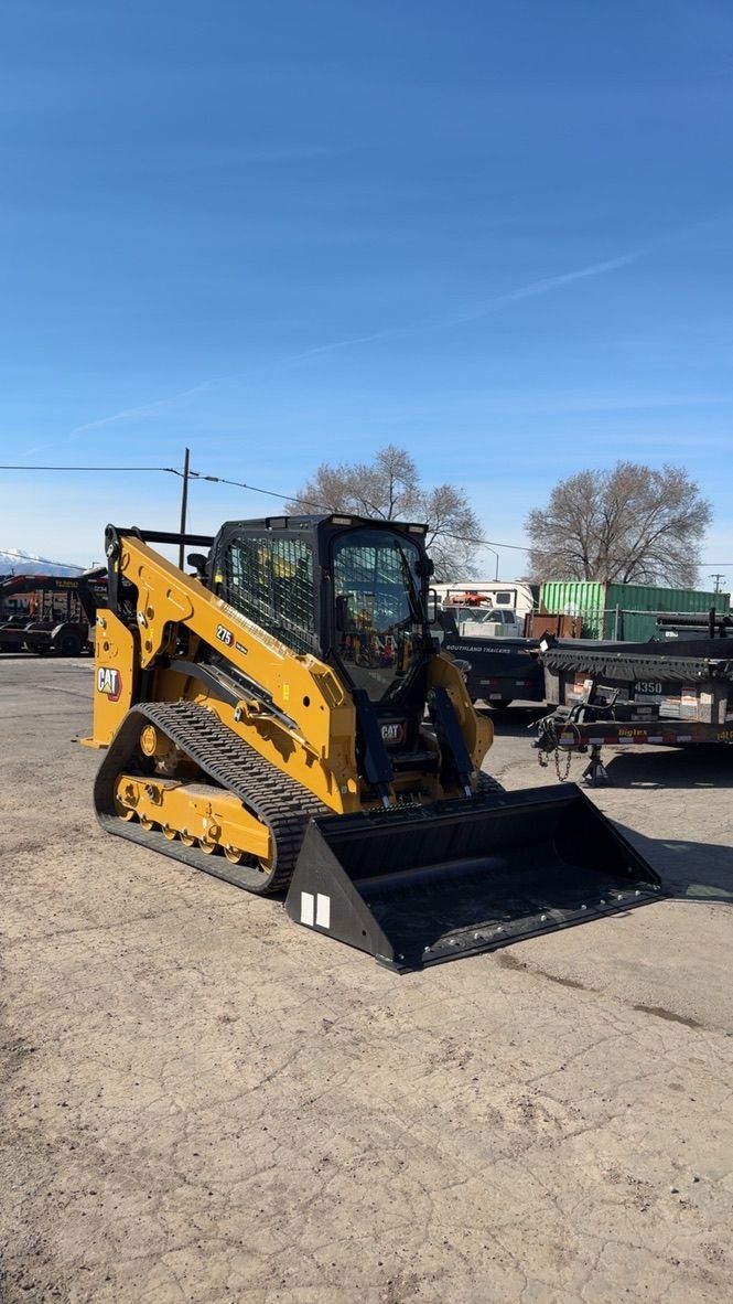 Extra Large Cat Skid Steer For Rent - Cat 275 CTL Bobcat