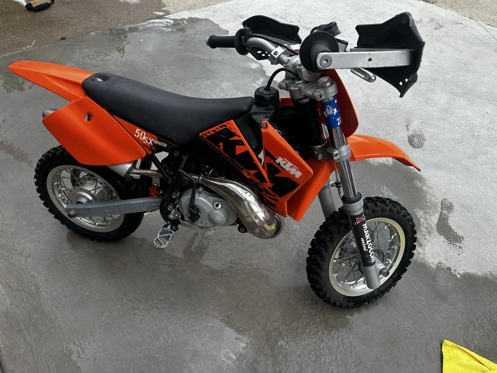 KTM 50 SX Junior Dirt Bike - Orange/Black