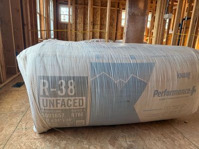 R-38 Unfaced Insulation - 5 Bags, 320 sq ft