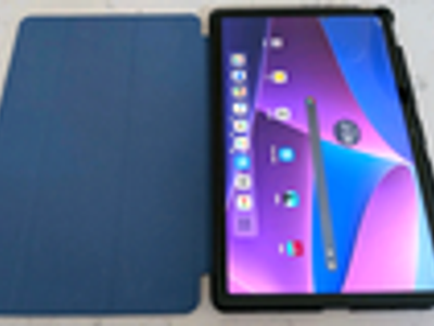 Like New Lenovo M10 Plus 3rd Generation Android 10.6 Inch OctaCore IPS 2K 4GB 64GB MicroSD Slot with Case