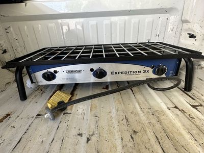 3 burner camping grill camp chef