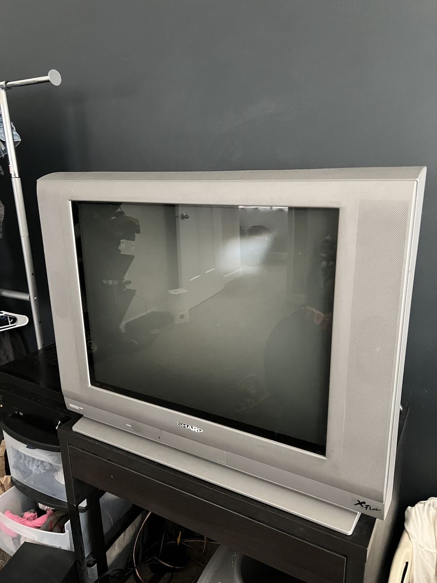 27” Sharp XFLAT CRT