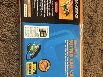 Linksys Instant EtherFast LNE100TX ver. 5.1 10/100 PCI LAN Card for Desktop Computers WOL