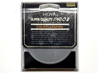 HOYA 77mm Polarizing Filter Super Quality Pro1