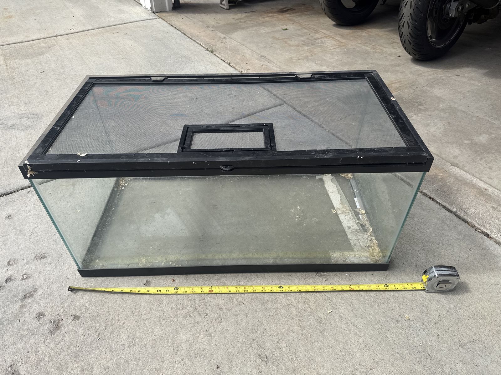 Large cage terrarium reptile hamster snake