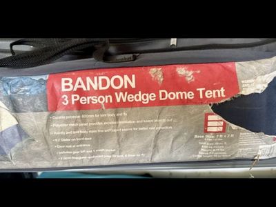 Glacier’s Edge Bandon 3-Person Dome Tent