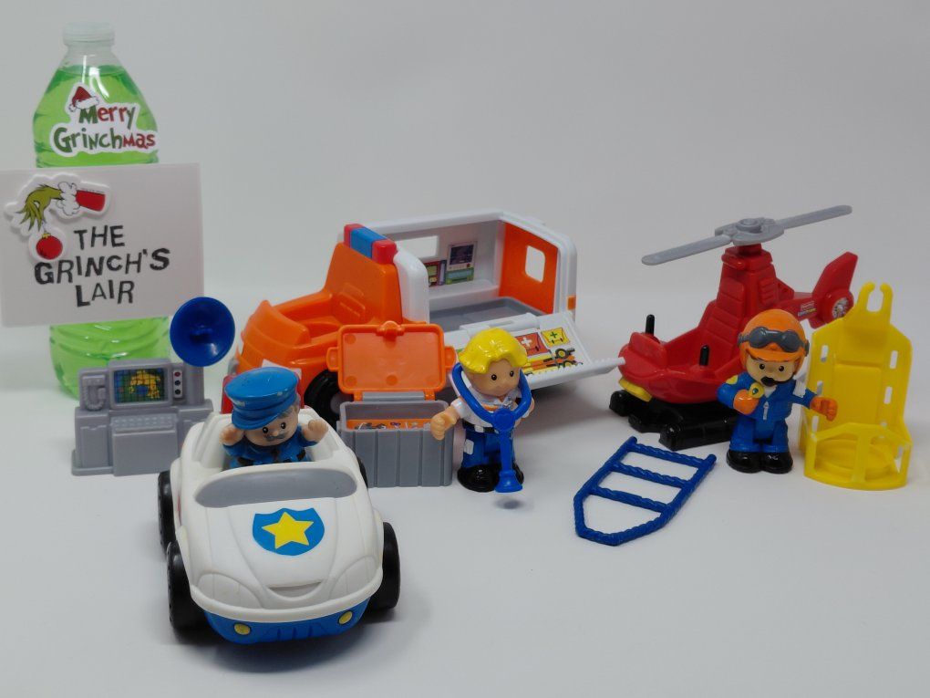 Fisher Price Little People Rescue Heroes Set