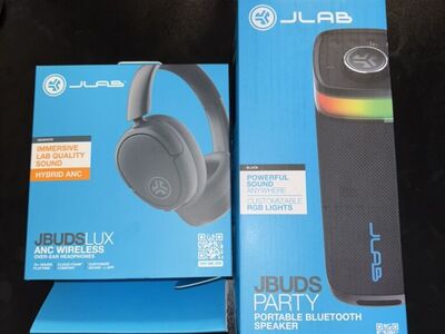 speaker and headphones New!!!