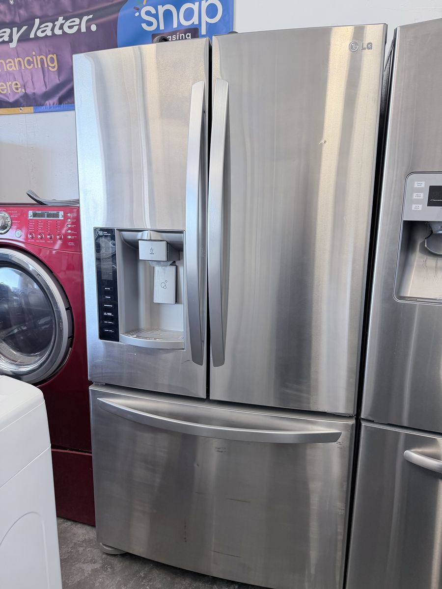 French Door Fridge Stainlees Steel. Hablamos Españ