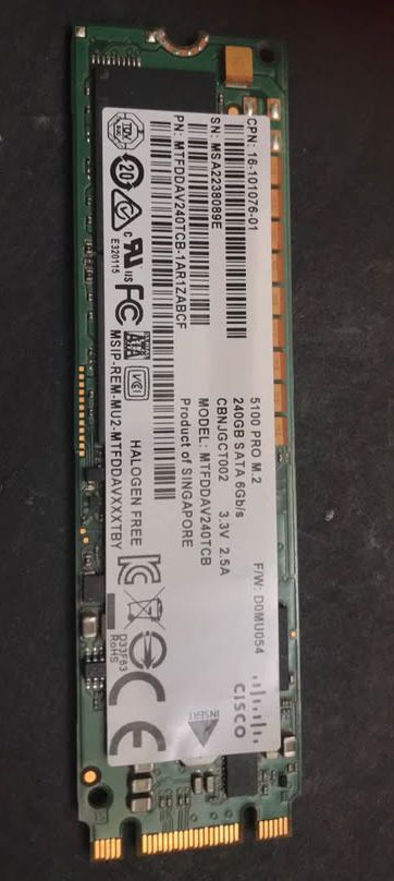 240gb sata M.2 ssd