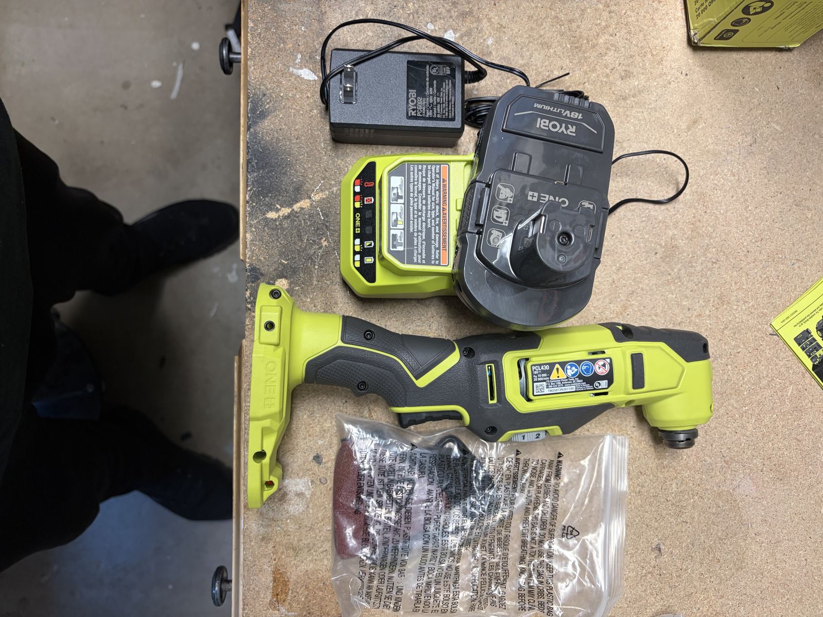 New Ryobi 18v Multi Tool Kit