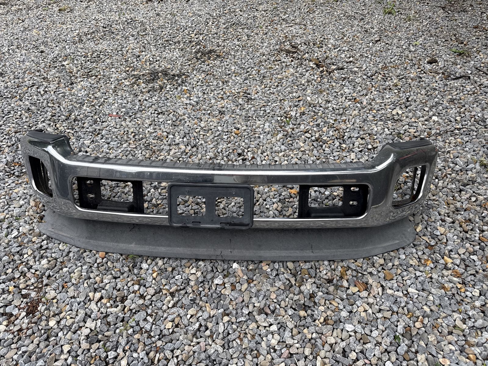 Front bumper from a Ford f250