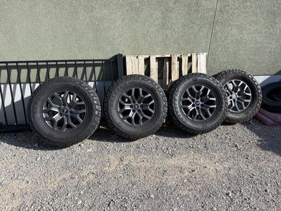 Ford Tremor Takeoffs General Grabber A/TX 275/70R18 Wheels & Tires - Set of 4