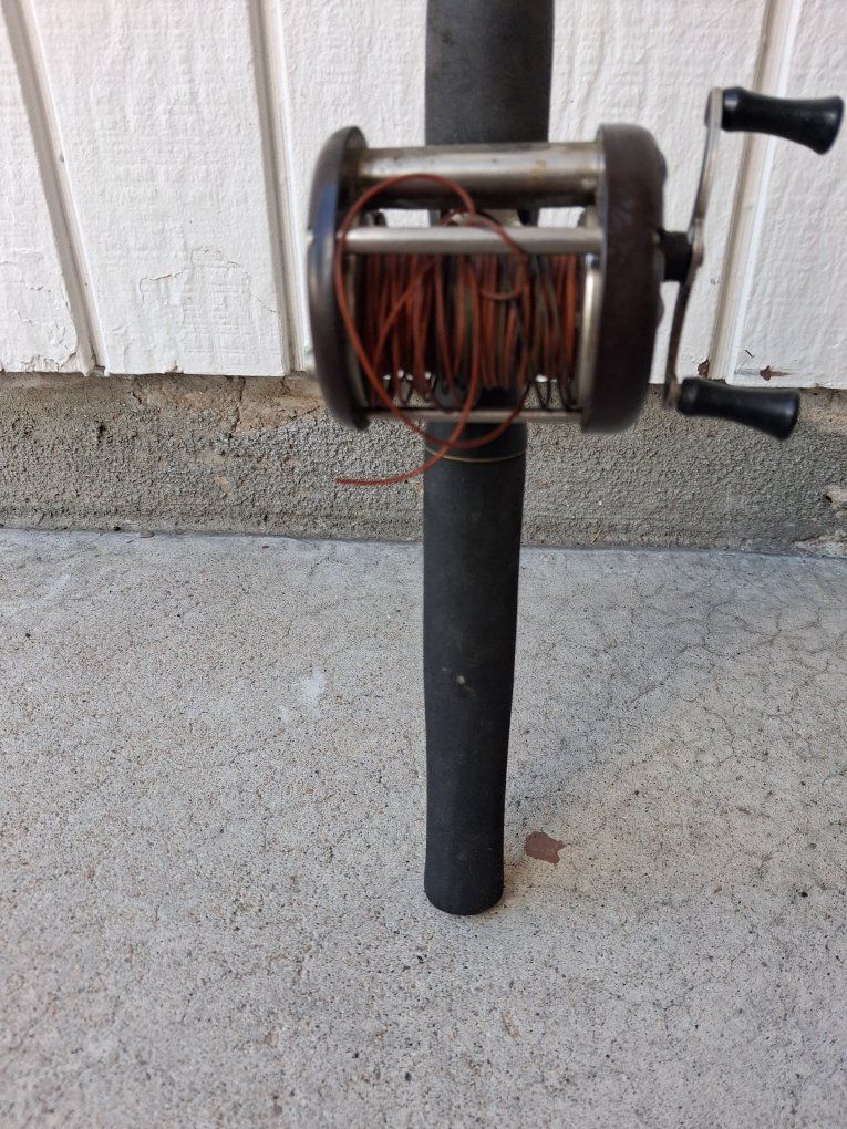 Eagle Claw Fishing Rod with Vintage Conventional Reel Combo