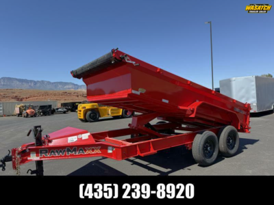RawMaxx 7X14 14K GDX Dump Trailer