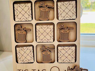 Quilters Tic-Tac-Toe gift