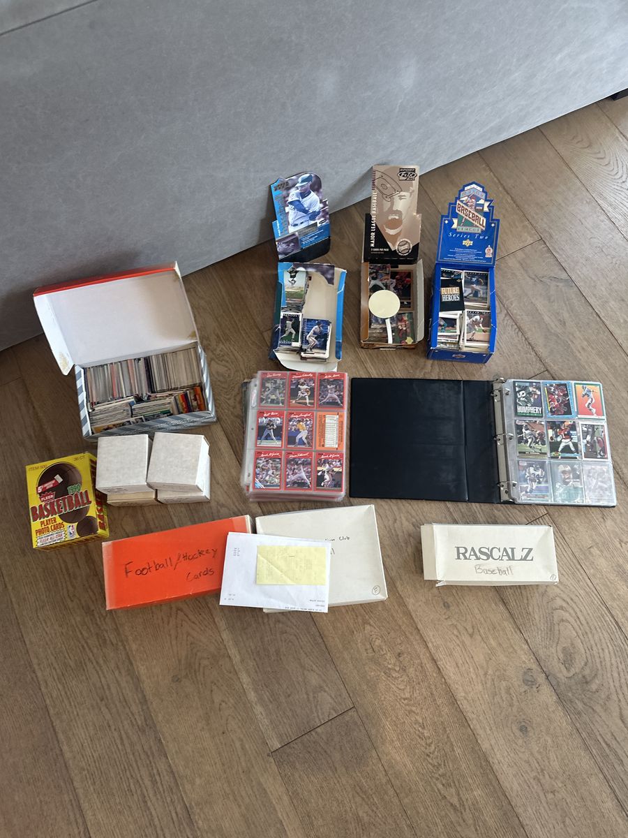 Assorted Sports Card Boxes