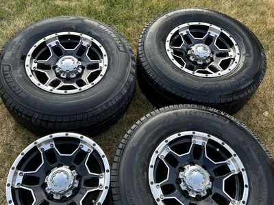 8x6.5 17” Ultra Motor sport wheels