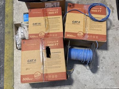 Huge Lot Of networking Supplies