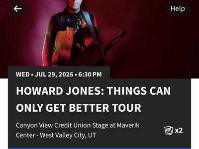 Howard Jones Tickets