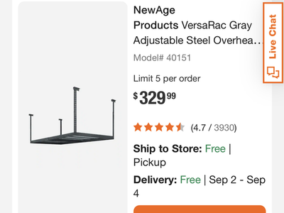 NewAge Overhead Rack