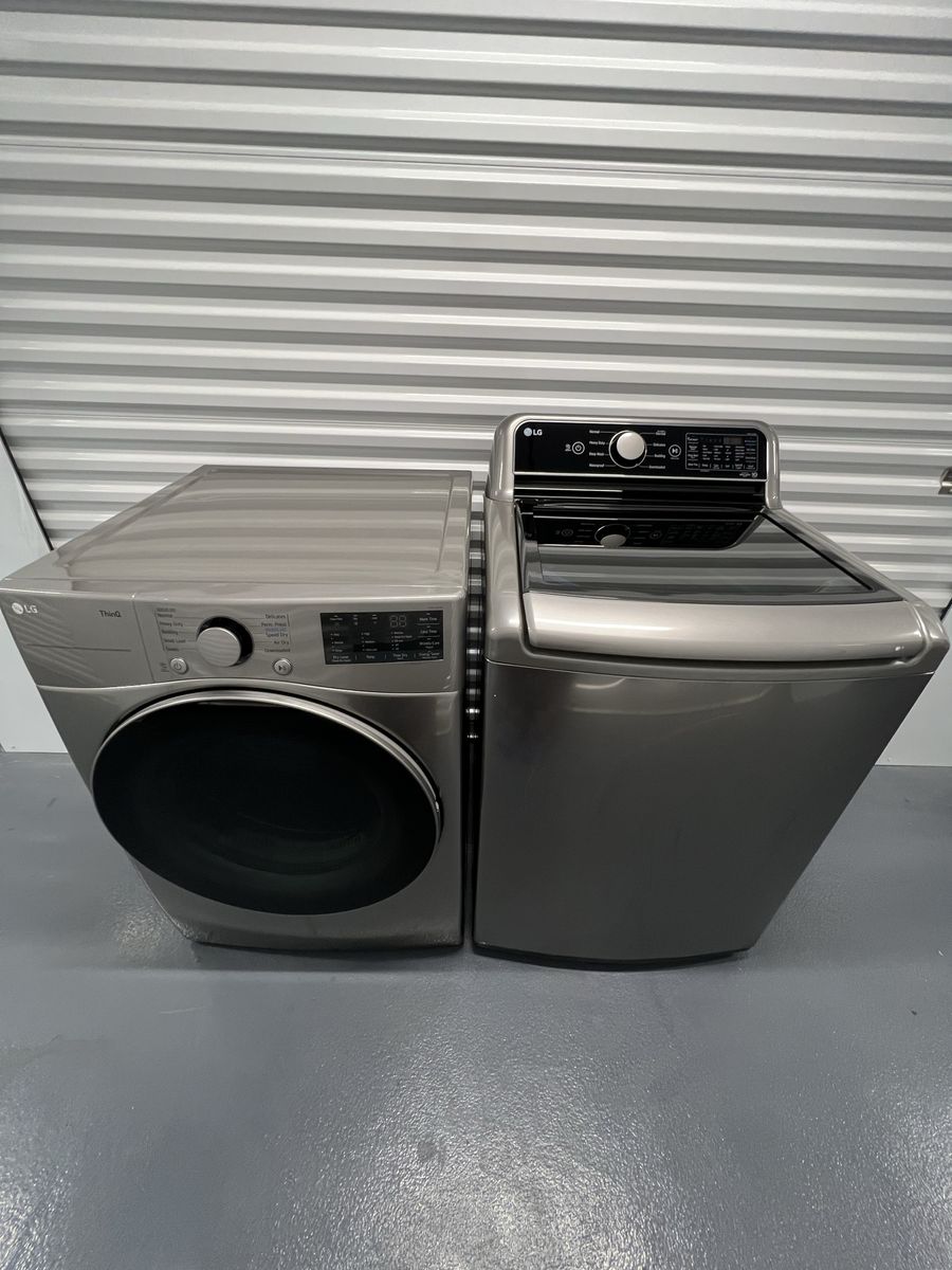 Washer and Dryer - LG