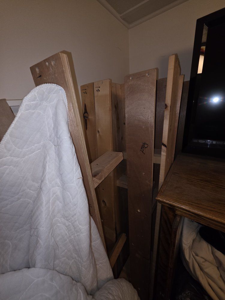 California King Bed Frame with slats