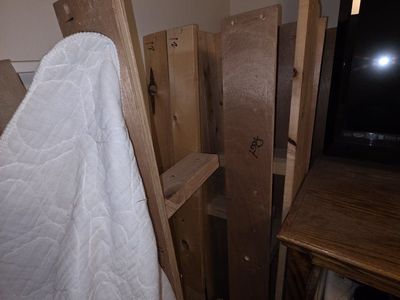 California King Bed Frame with slats