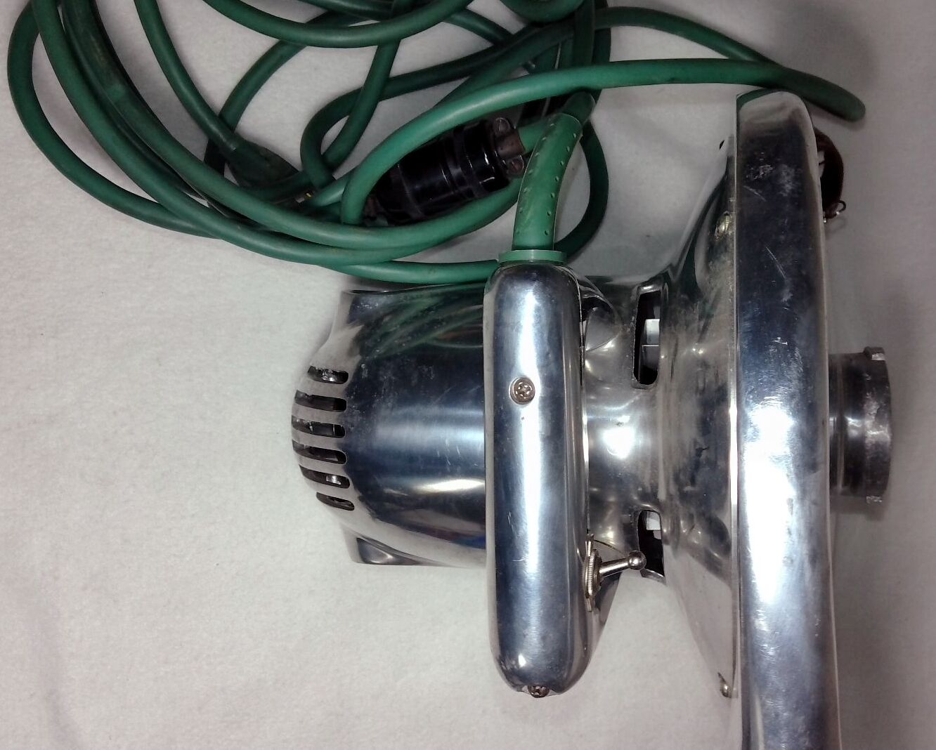 Vintage Tornado Blower Breuer Electric Mfg WORKING Ex Condition