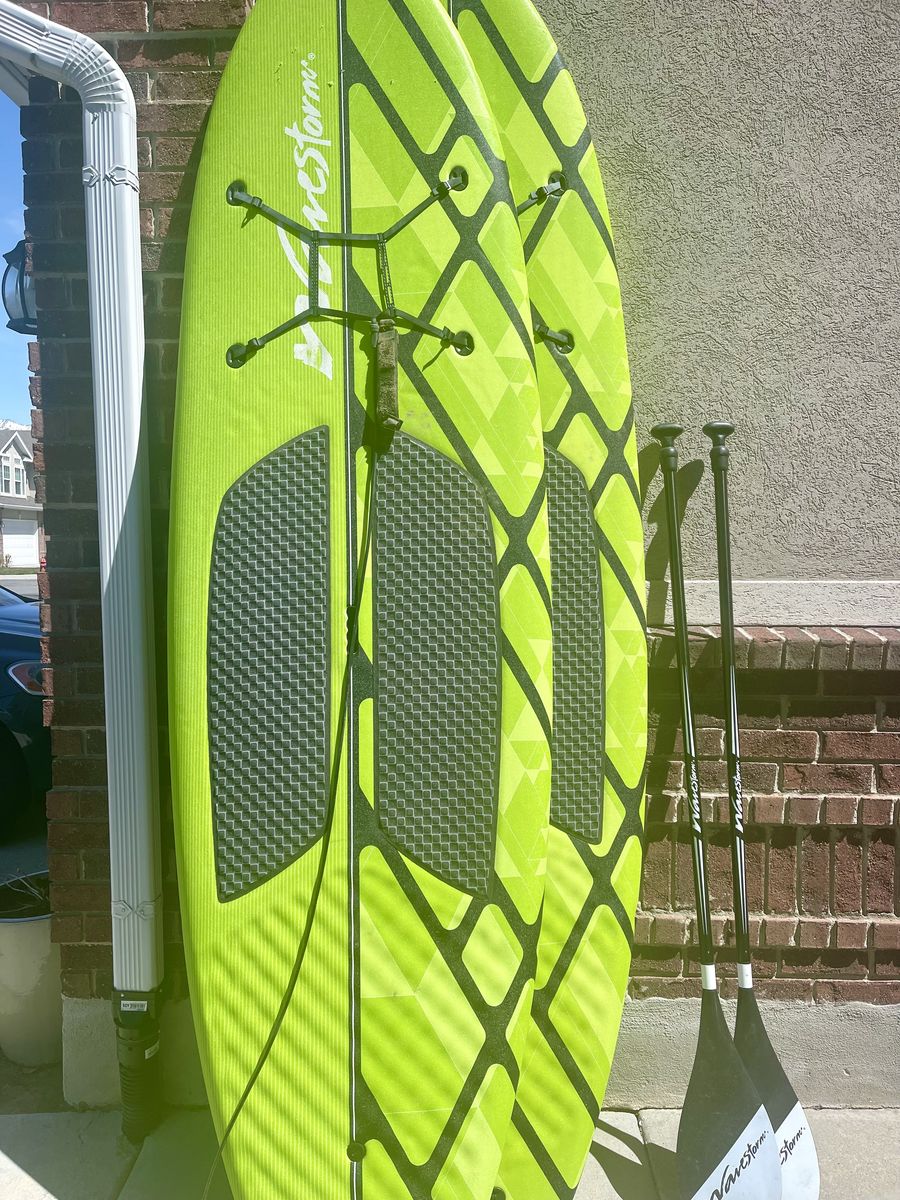 2 paddle boards