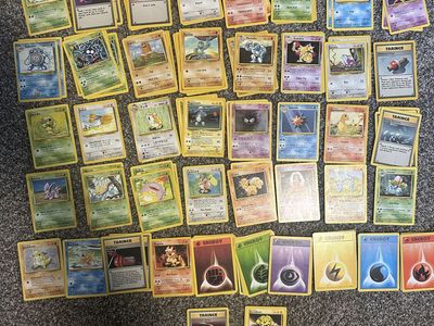 144 Base Set Vintage Pokemon Cards!