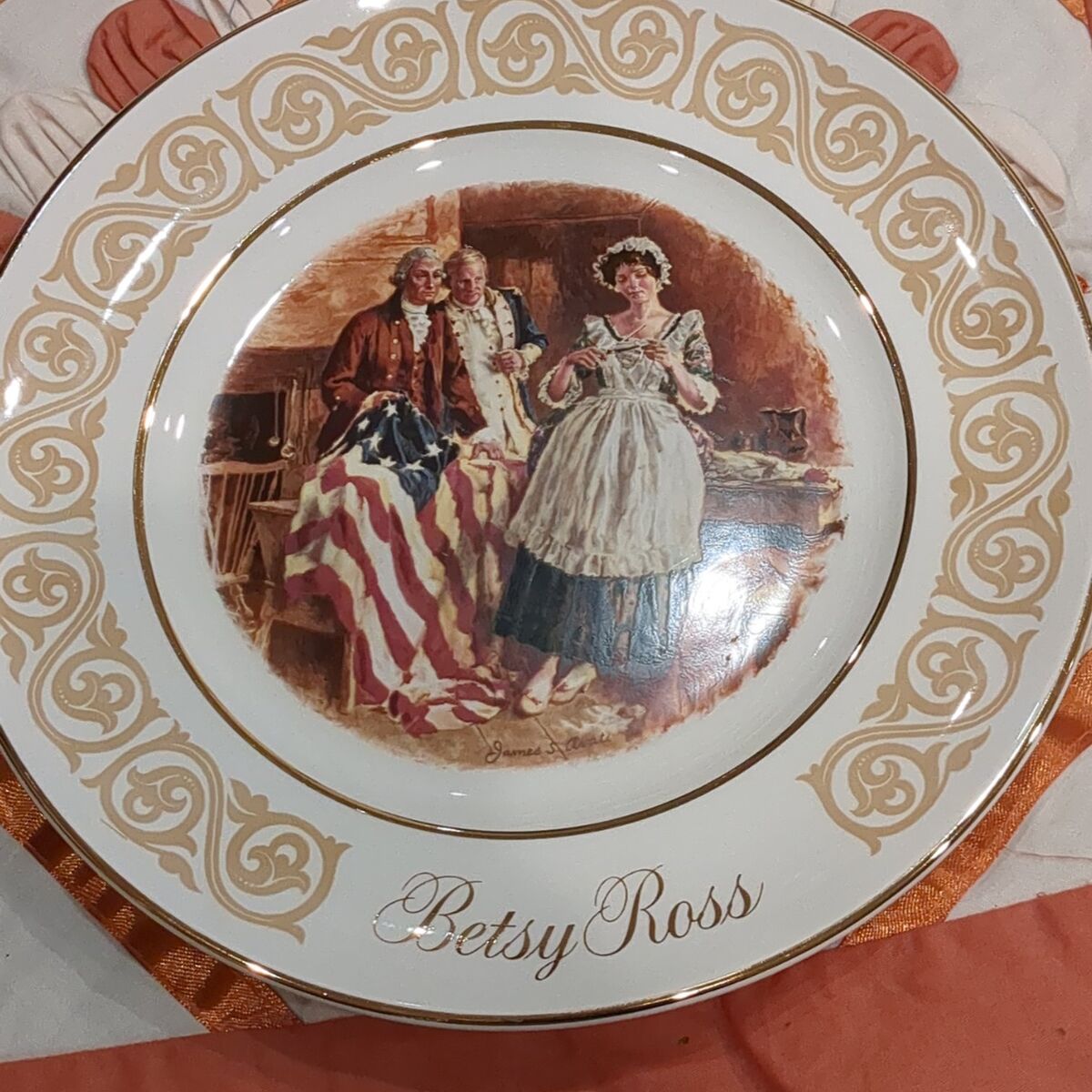 Betty Ross Collectors plate
