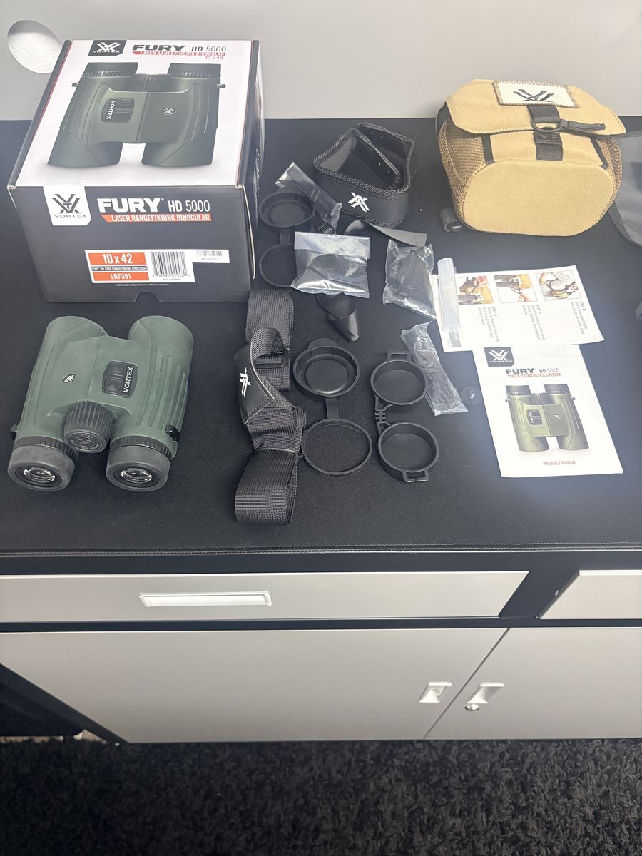 Vortex Fury HD 5000 10x42 Laser Rangefinding Binoculars $700