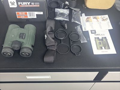 Vortex Fury HD 5000 10x42 Laser Rangefinding Binoculars $700