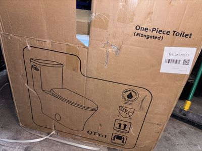 1 piece toilet complete kit